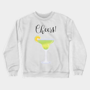 Glass of Tequila with lime - Tequila Day Crewneck Sweatshirt